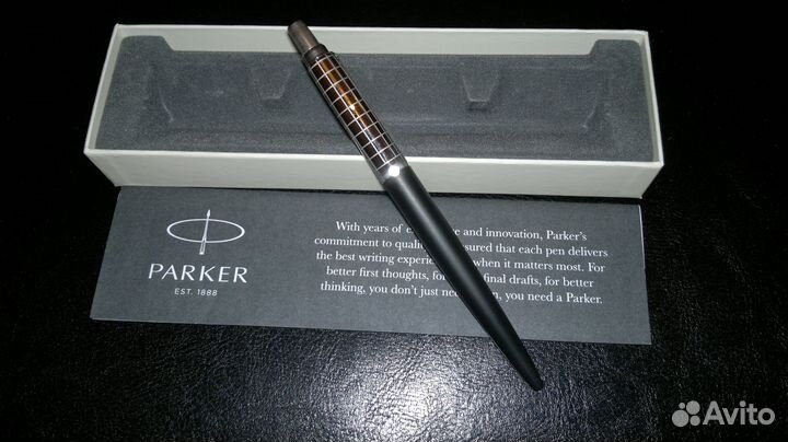 Ручка Parker Jotter Premium Bond Street Black Grid