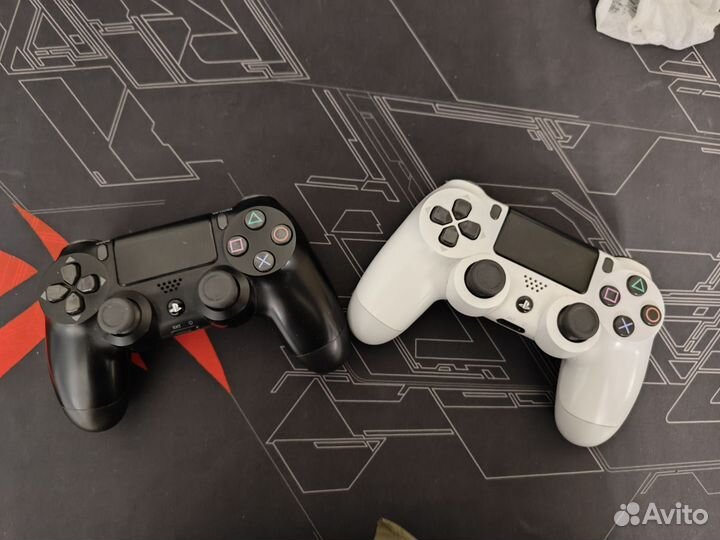 Sony playstation 4 PS4 slim 1tb 2 геймпада