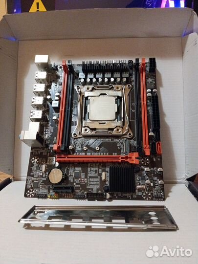 Материнская плата x99 с процессором xeon