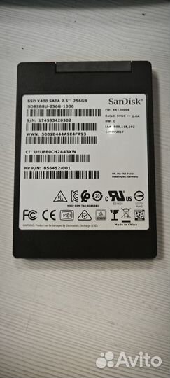 SSD SanDisk X400 256Gb