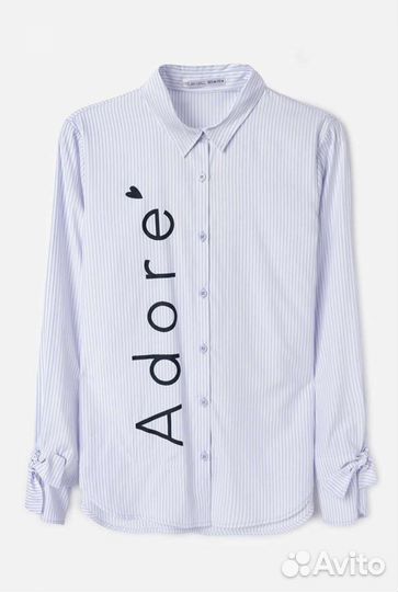 Рубашка zara для девочки 152