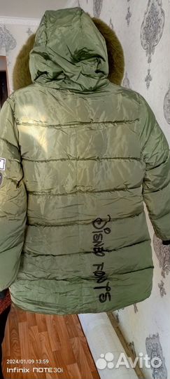 Куртка пуховик женский