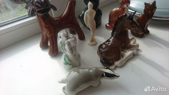 Фарфоровые статуэтки СССР лфз и пр