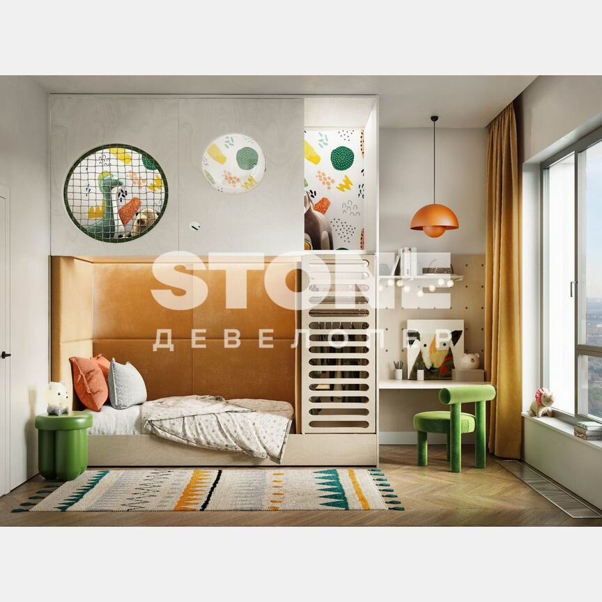 2-к. квартира, 55,6 м², 18/24 эт.