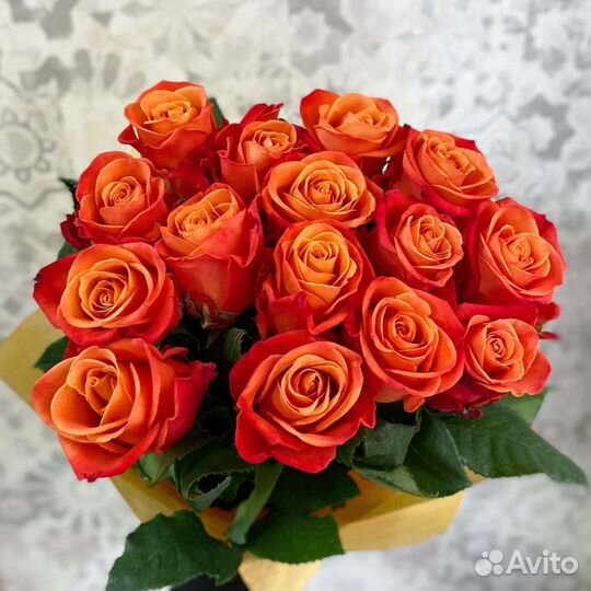 Цветы розы букет