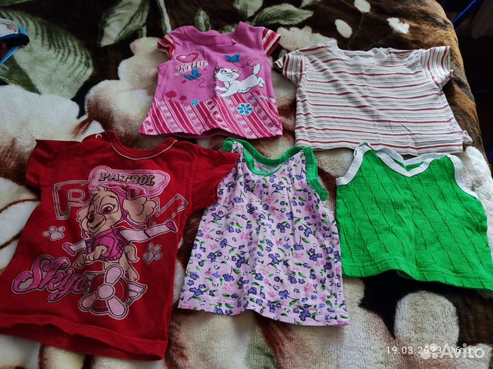 Детские вещи пакетом на девочку от 0 до года