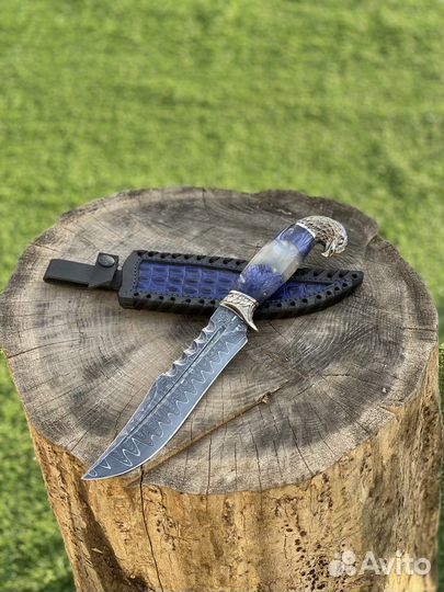 Нож из дамасской стали на подарок