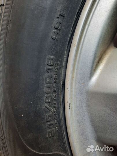 Зимние колеса 215х60хR16. 4 колеса