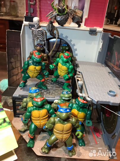На запчасти и кастом 9 шт черепашки ниндзя