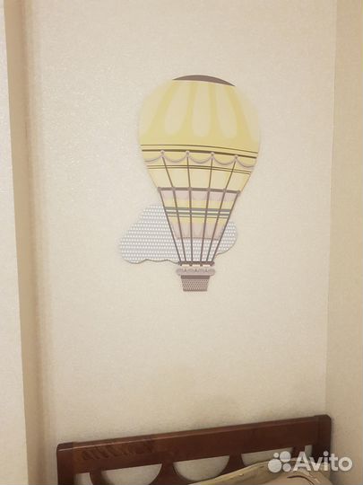 Воздушный шар (аэростат) декор на стену