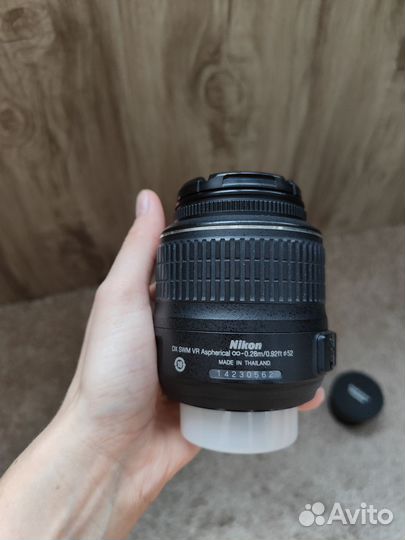 Объектив nikon 18-55mm f/3.5-5.6G AF-S DX