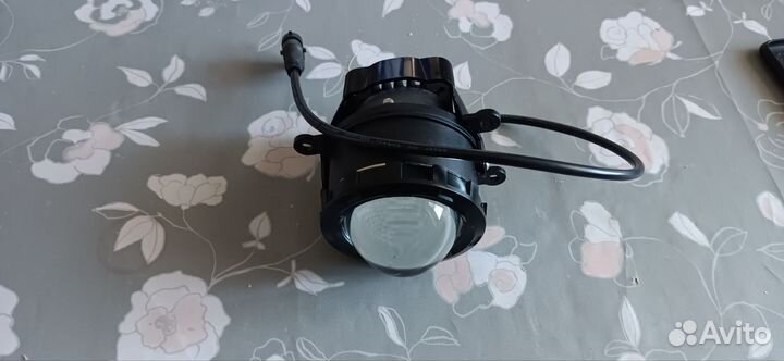 LED линзы в птф Vesta, Granta FL, Renault, Focus