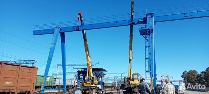 Аренда и услуги автокрана, 18 м, с гуськом 7 м