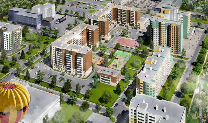 3-к. квартира, 82,2 м², 7/10 эт.