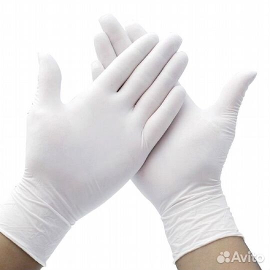 Перчатки латексные