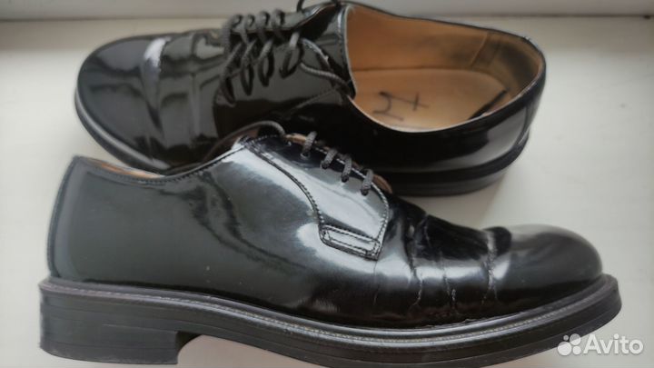 Туфли лакированные уставные б/у 42
