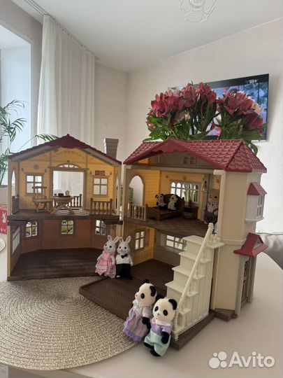 Sylvanian Families большой дом со светом