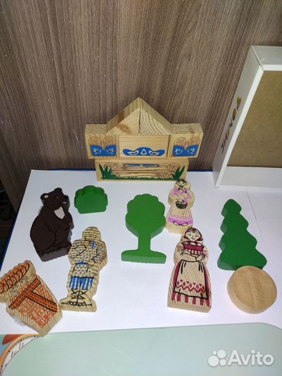 Деревянные игрушки,детский планшет