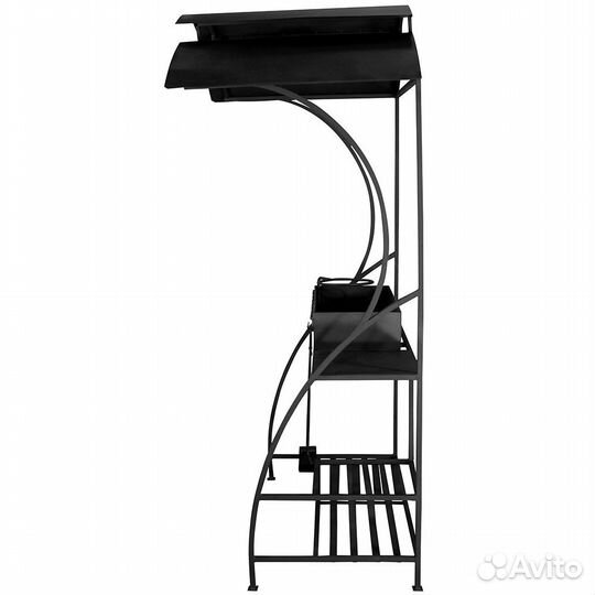 Мангал с крышей