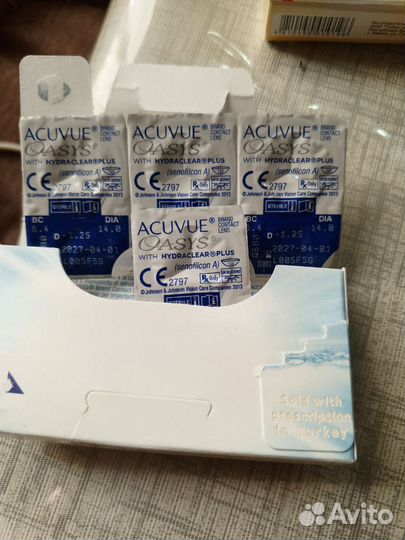 Линзы контактные acuvue oasys двухнедельные