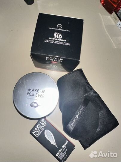 Рассыпчатая пудра make up for ever