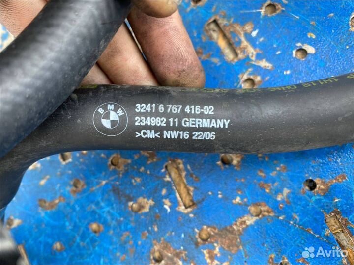 Бачок насоса гур BMW E60 2.5 бенз