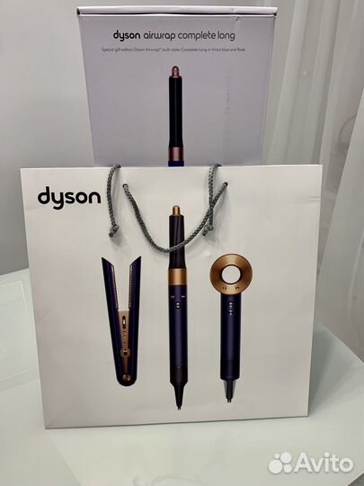 Стайлер Dyson Long Vinca blue/Rosé Оригинал