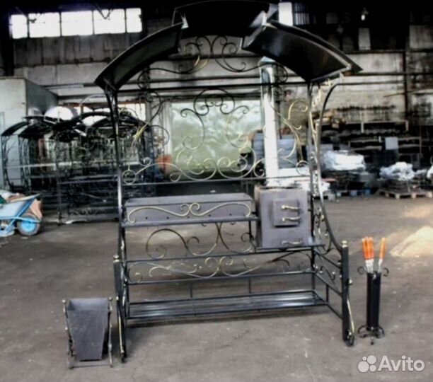Кованый мангал