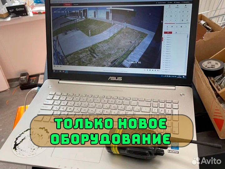 Монтаж скс. Слаботочные системы. Видеонаблюдение