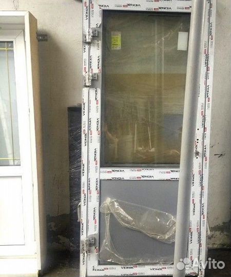 Двери 800х2000 мм готовые алюминиевые