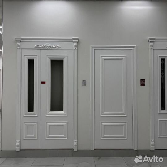 Двери межкомнатные белые