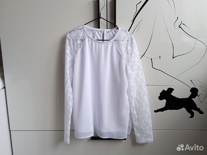 Блузки школьные 140