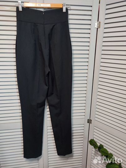 Брюки с высокой посадкой sewroom nomerodin р. 40