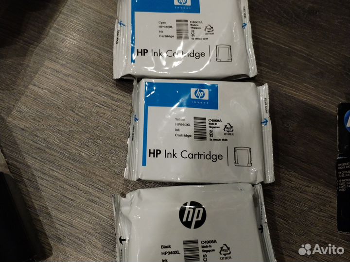 Картриджи для принтера hp 140 и hp 940 xl