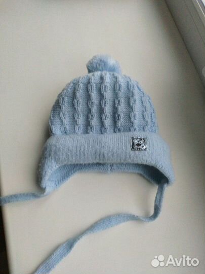 Шапка зимняя для мальчика 38-40