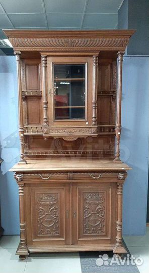 Антикварный буфет Германия конец 19 века