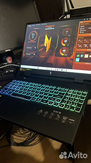 Игровой ноутбук Nitro 16 Ryzen 5 7640HS RTX 4050