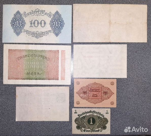 Банкноты Германии