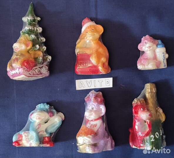 Свечи парафиновые обезьянки 2016 год