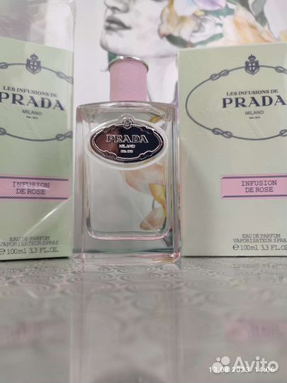 Парфюмерная вода prada infusion DE rose