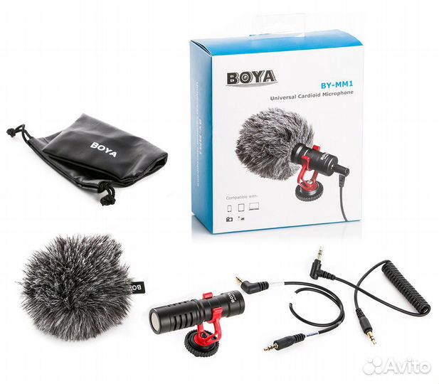 Новые кардиоидные микрофоны Boya BY-MM1