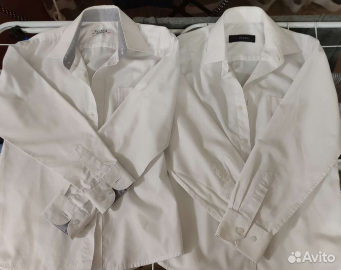 Рубашка (справа) детская для мальчиков, 1-2 класс