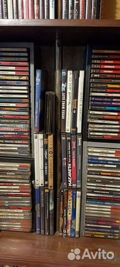 Коллекция дисков рок-музыки