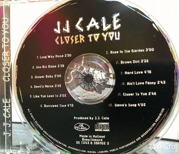 Cd J.J.Cale