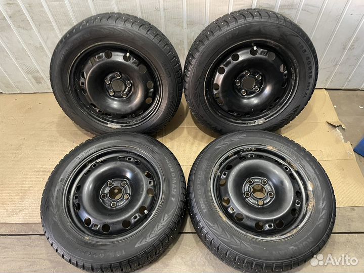 Зимние колеса Polo/Rapid R15, Nokian 185/60/15