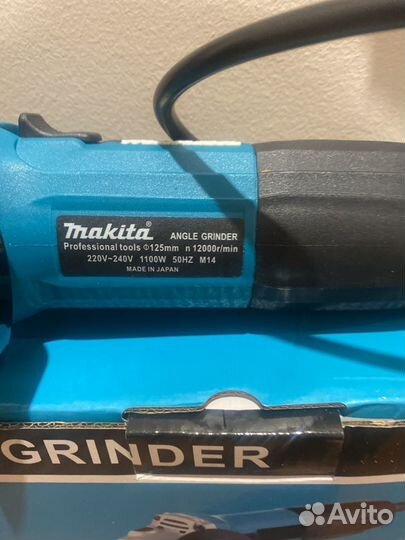 Ушм болгарка makita 125 с регулятором оборот