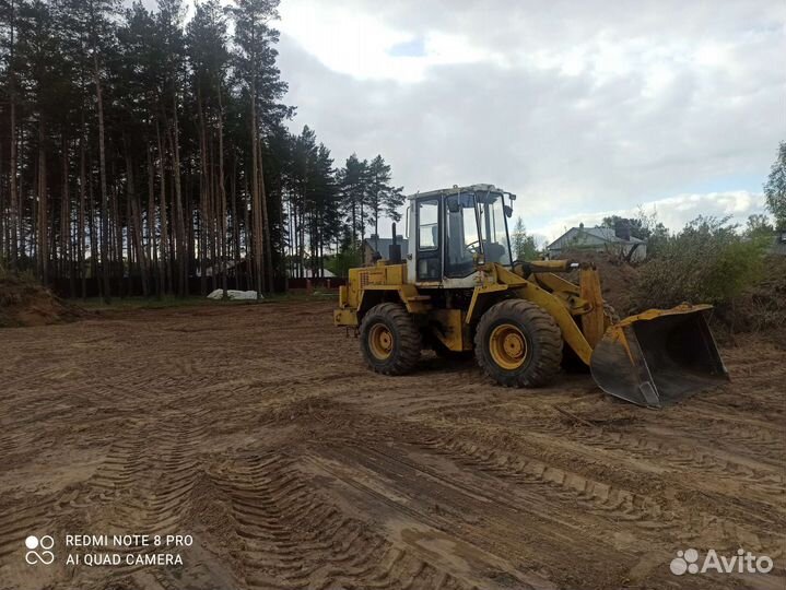 Услуги Фронтальный погрузчика планировка погрузка