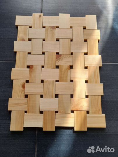 Мозаика из дерева для декора