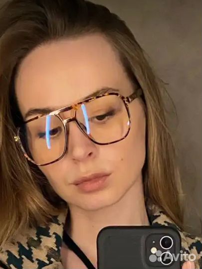 Очки прозрачные унисекс