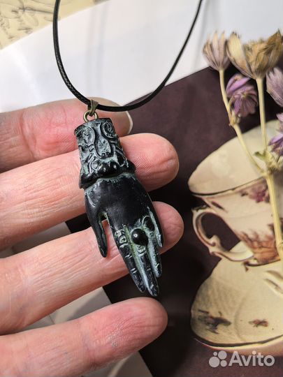 Кулон, необычная подвеска, украшение винтажное